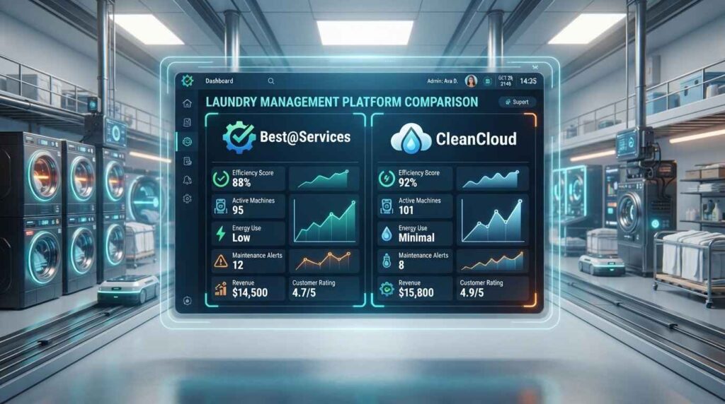 Best@Services vs CleanCloud: Which Laundry Software Wins in 2026?